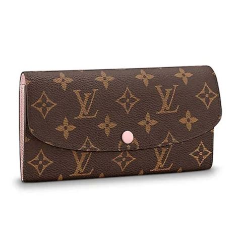 lv emelie wallet|louis vuitton wallet pink inside.